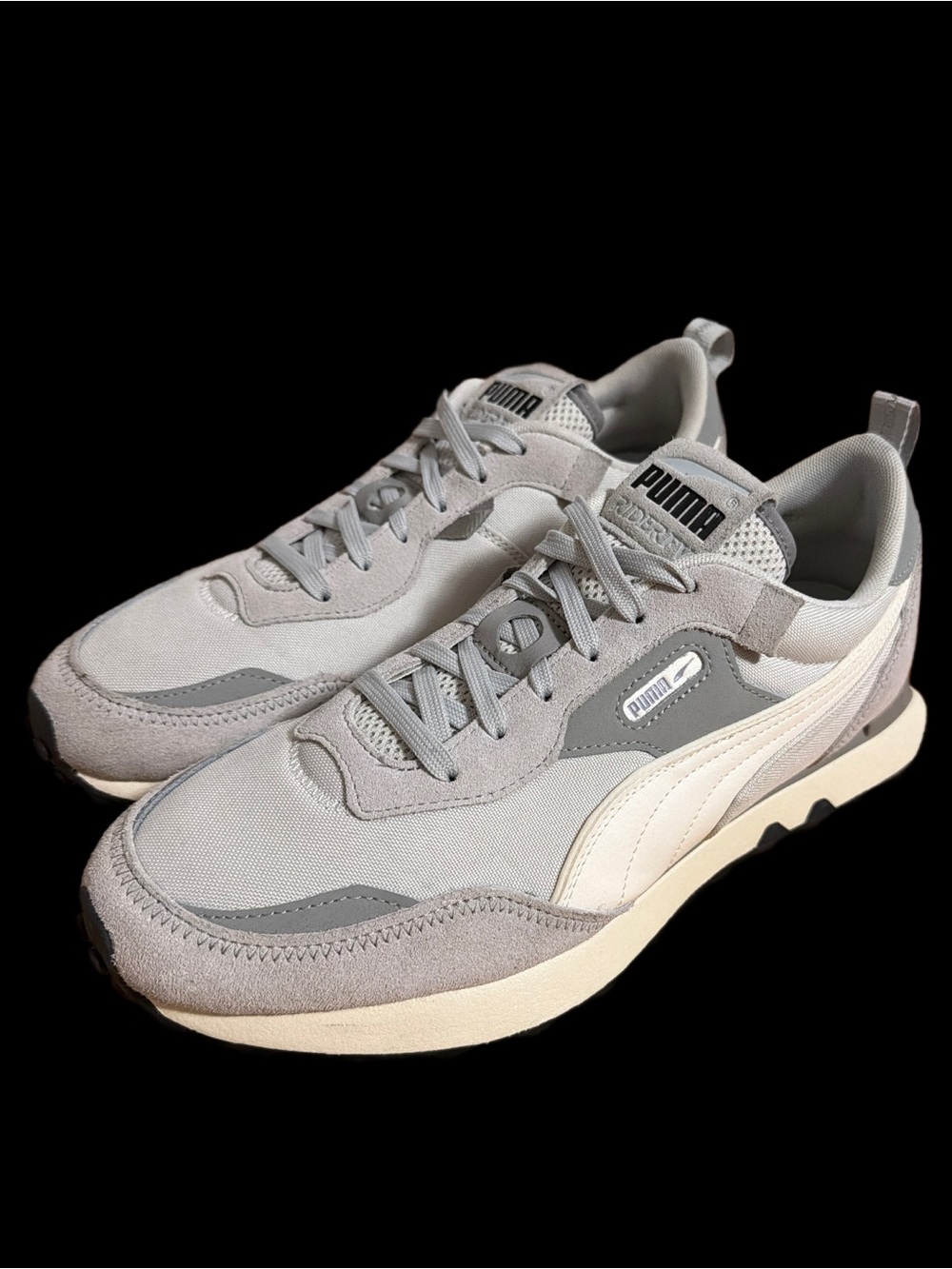 Puma RIDER FV Base Low Sedate Grey/Frosted Ivory Men’s size 11 EUC